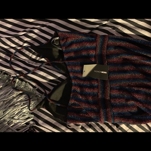 Keepin' Some Secrets Jumpsuit - MultiColor - Picture 6 of 8